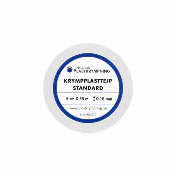 02-210 Krympplasttejp standard 5x55cm vit